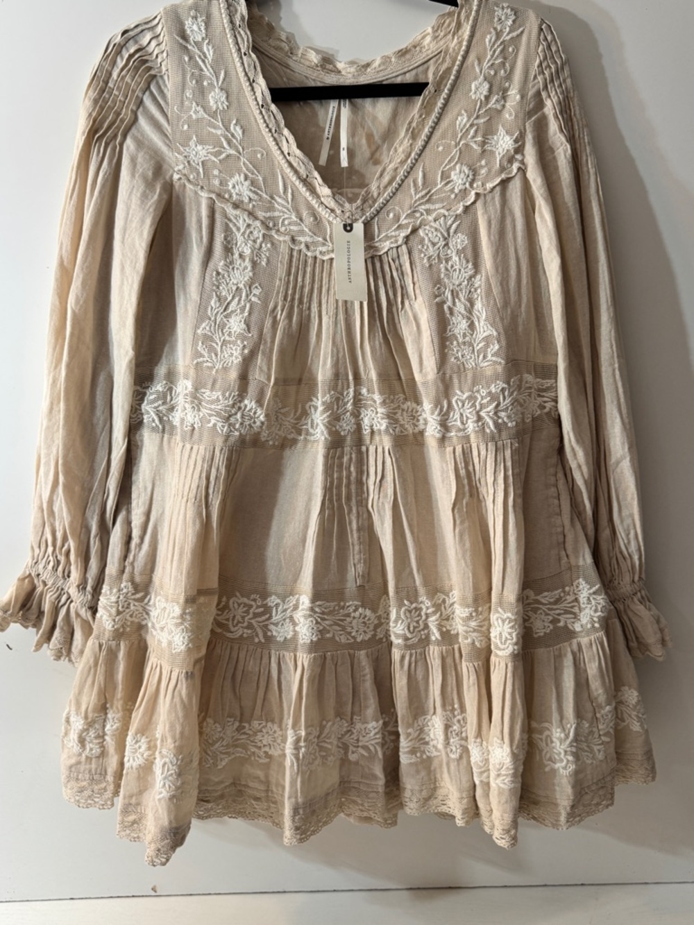 ANTHROPOLOGIES NEW WITH TAGS. 
RETAIL 168.00